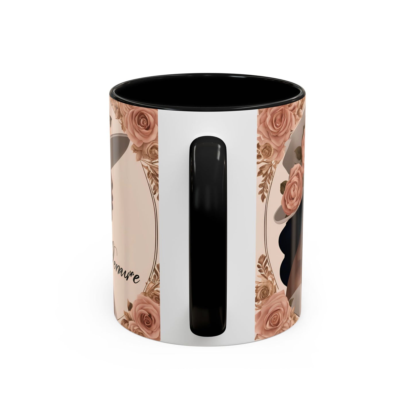 "Demure" Accent Coffee Mug (11, 15oz)