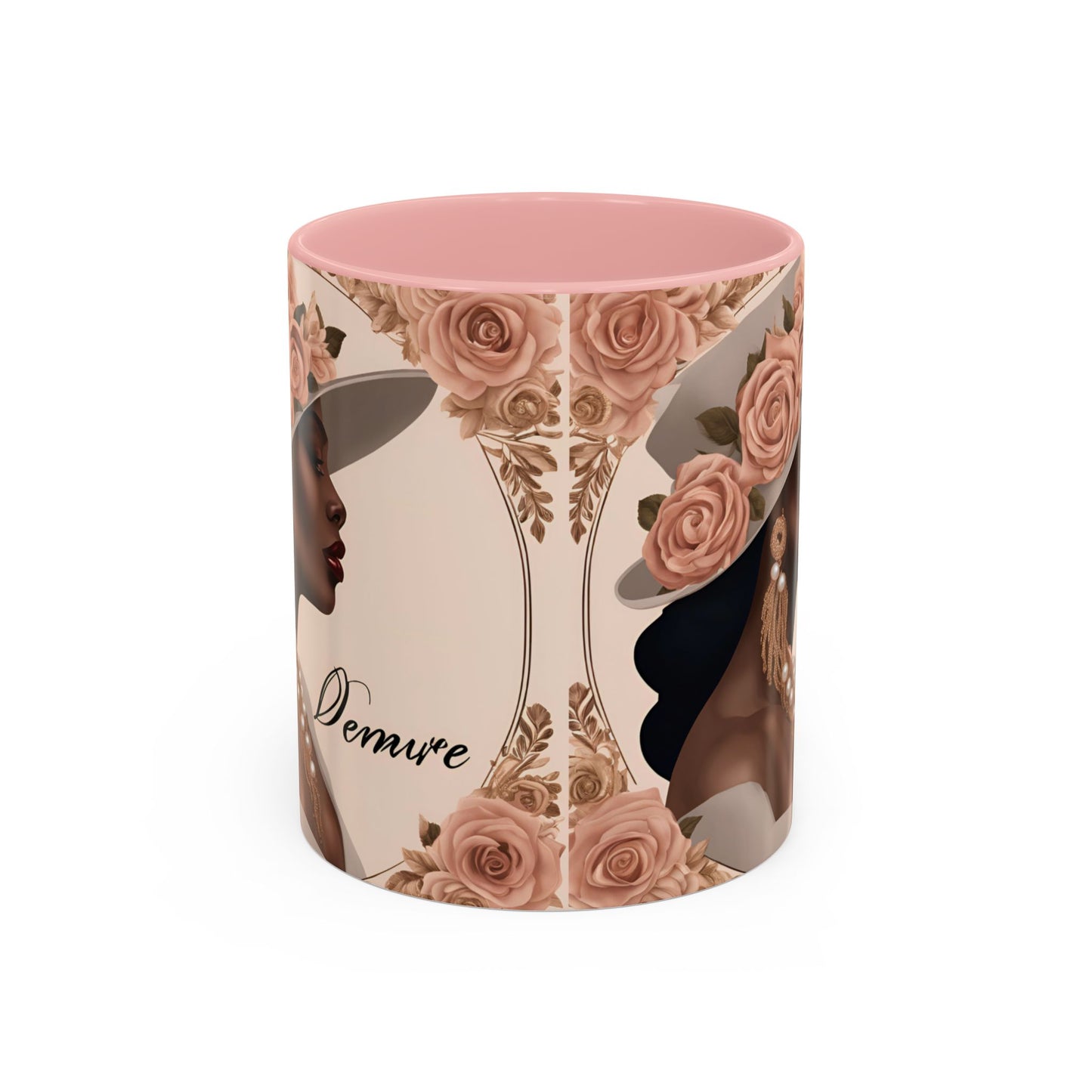 "Demure" Accent Coffee Mug (11, 15oz)