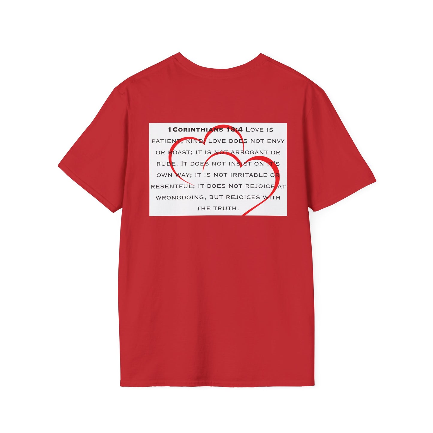 1 Corinthians 13:4 Kind of Love, Unisex Softstyle T-Shirt