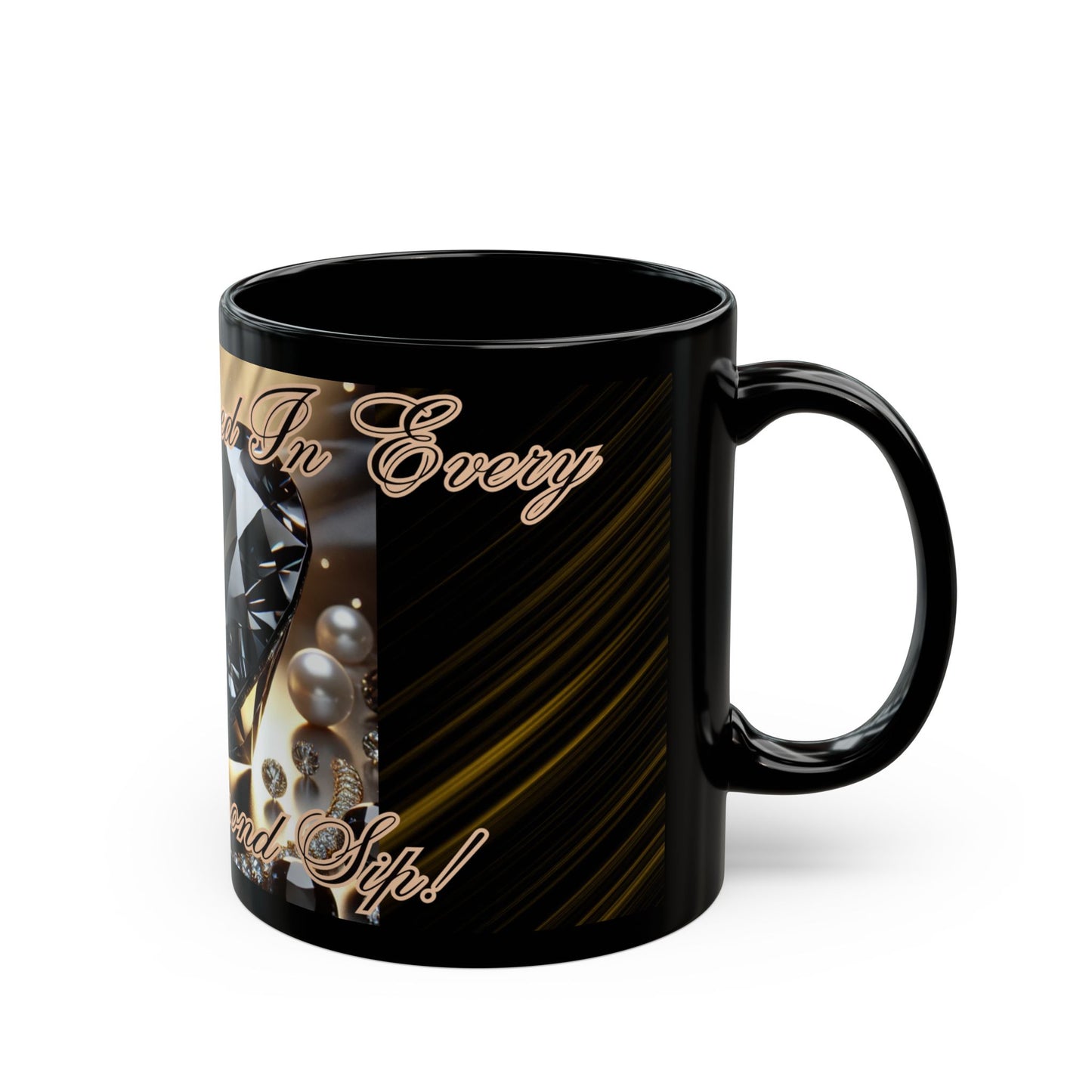 Black Diamond, Black Mug (11oz, 15oz)