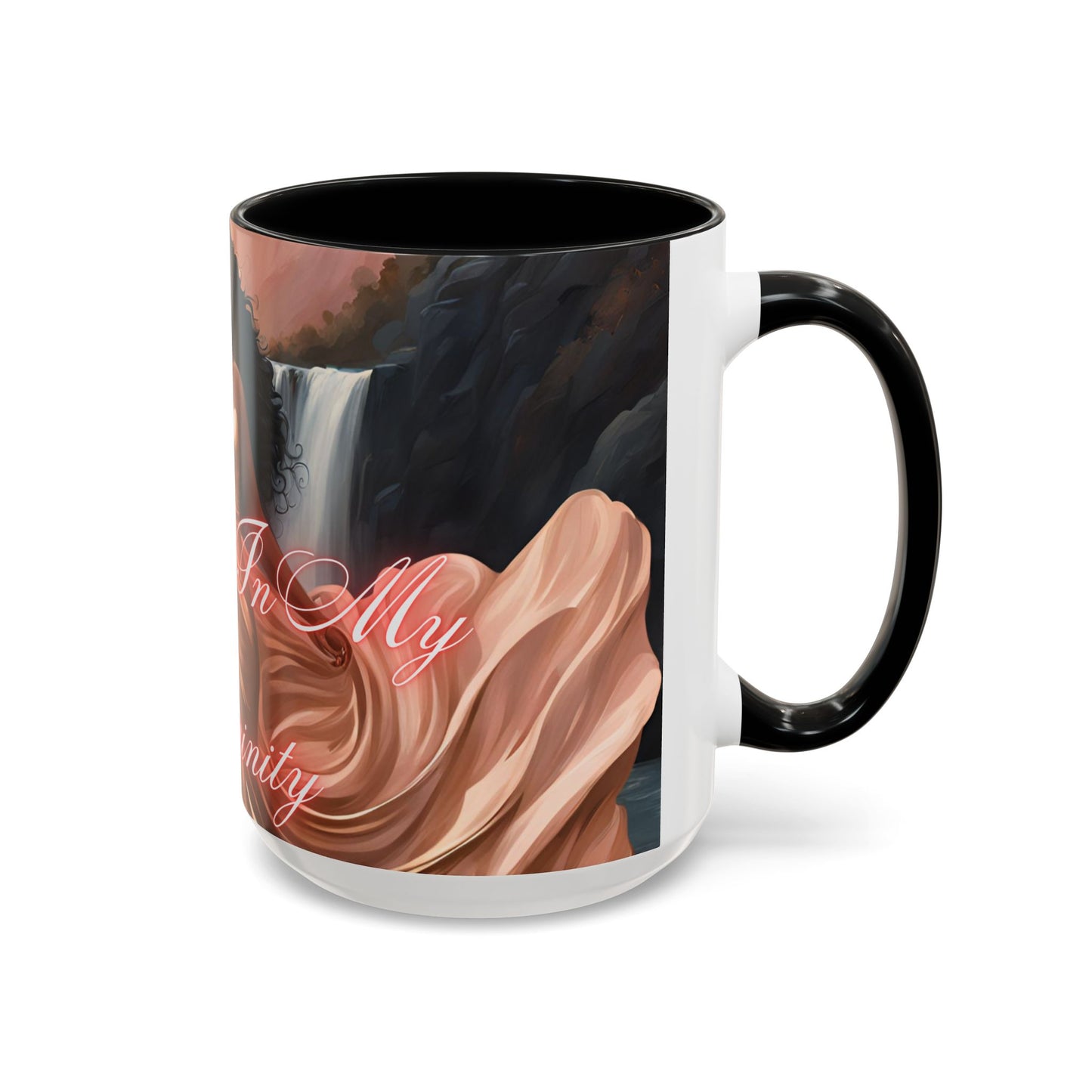 "Walking In My Femininity" Accent Coffee Mug (11, 15oz)