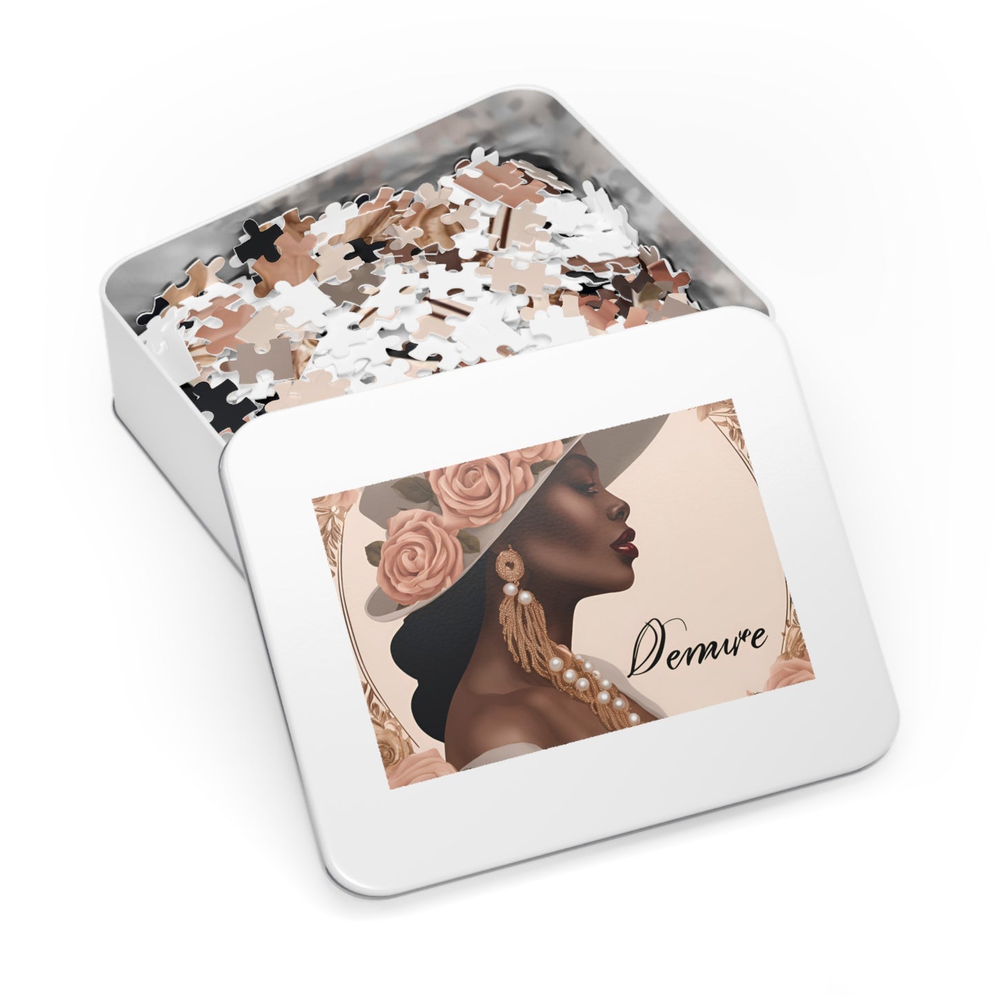 Demure Grace: Timeless Elegance Puzzle (Satin-1000 pcs)