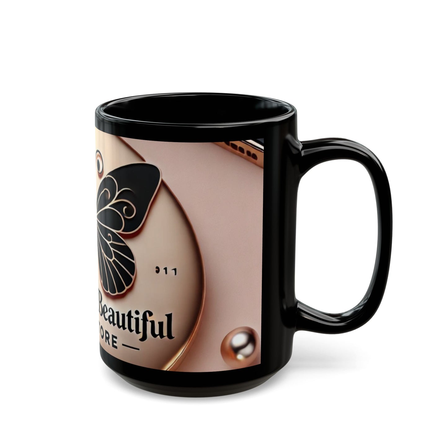 "All Things Beautiful 311 Store", Black Mug (11oz, 15oz)