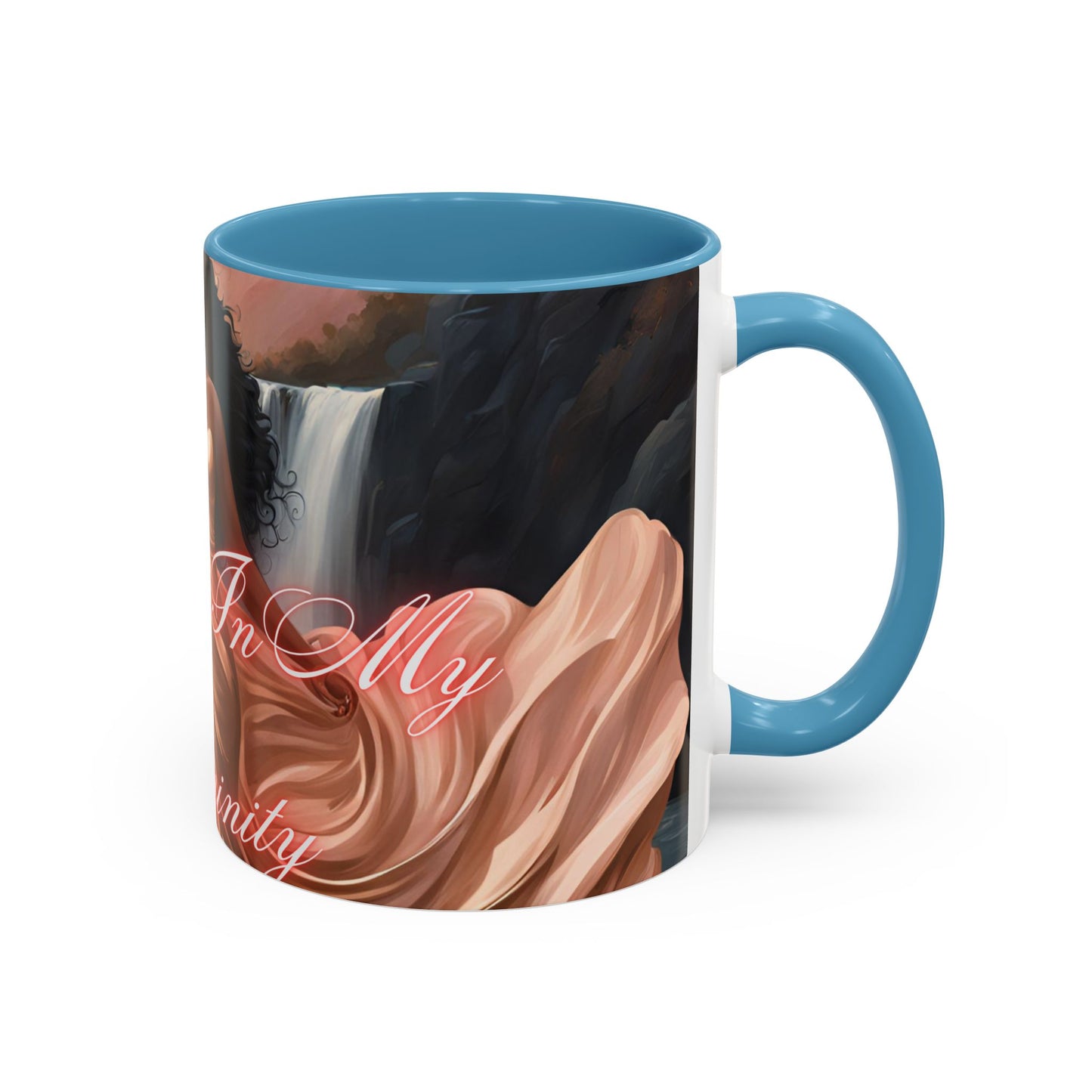 "Walking In My Femininity" Accent Coffee Mug (11, 15oz)