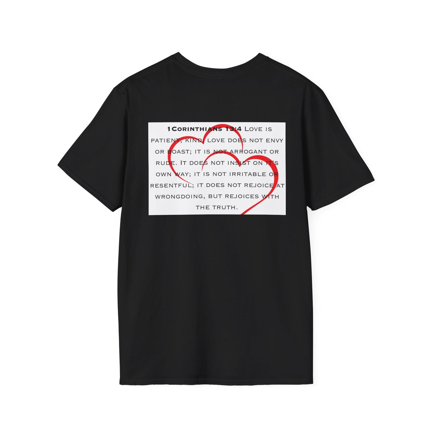 1 Corinthians 13:4 Kind of Love, Unisex Softstyle T-Shirt