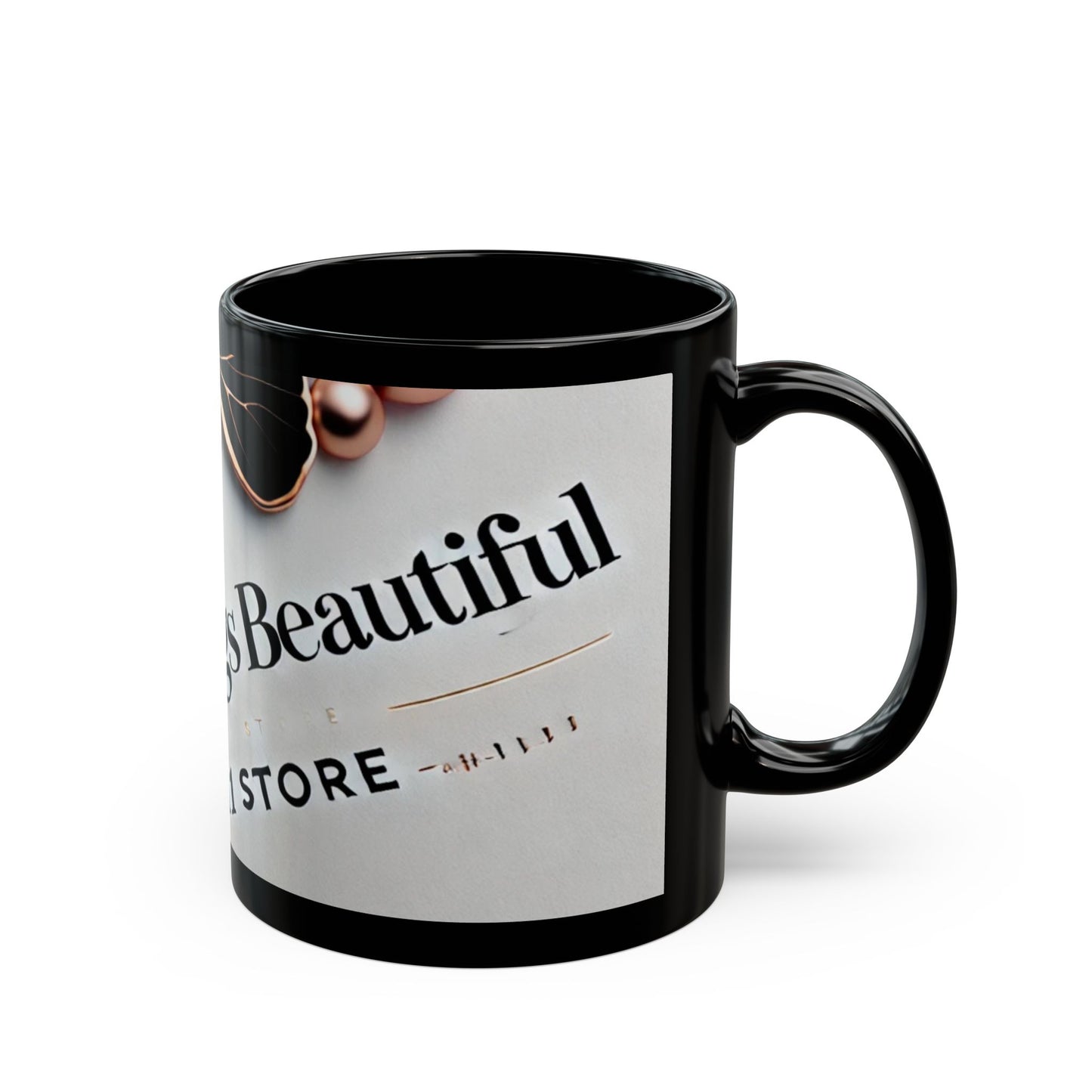 "All Things Beautiful 311 Store", Black Mug (11oz, 15oz)