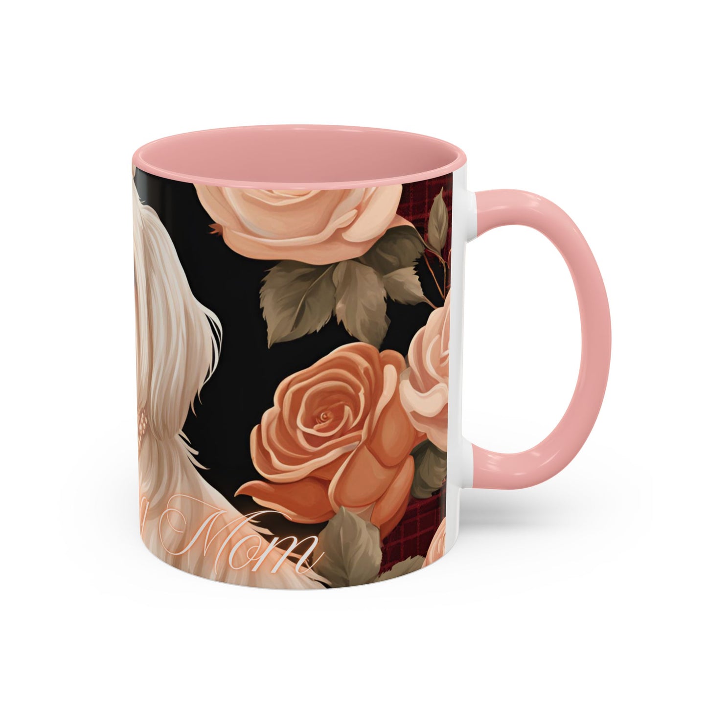 "Classy Dog Mom" Accent Coffee Mug ( 11oz, 15oz)