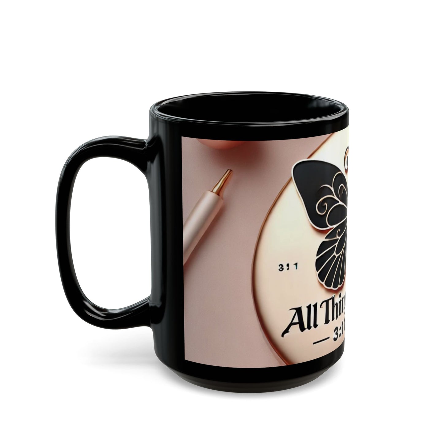 "All Things Beautiful 311 Store", Black Mug (11oz, 15oz)