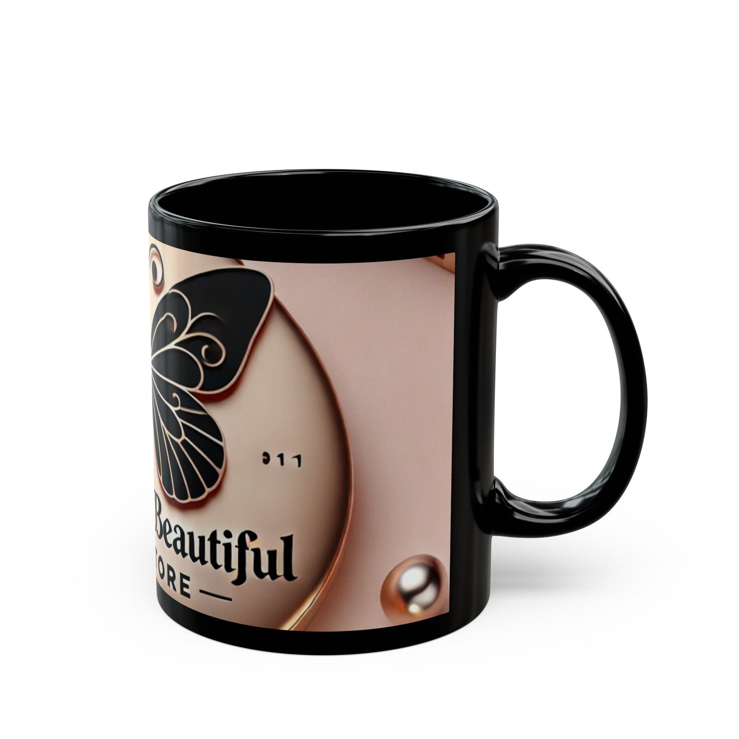 "All Things Beautiful 311 Store", Black Mug (11oz, 15oz)