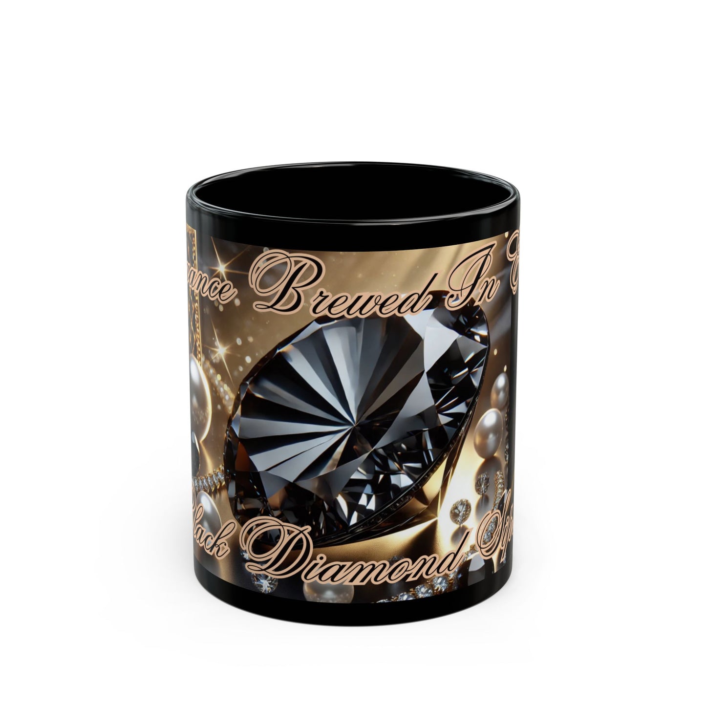 Black Diamond, Black Mug (11oz, 15oz)