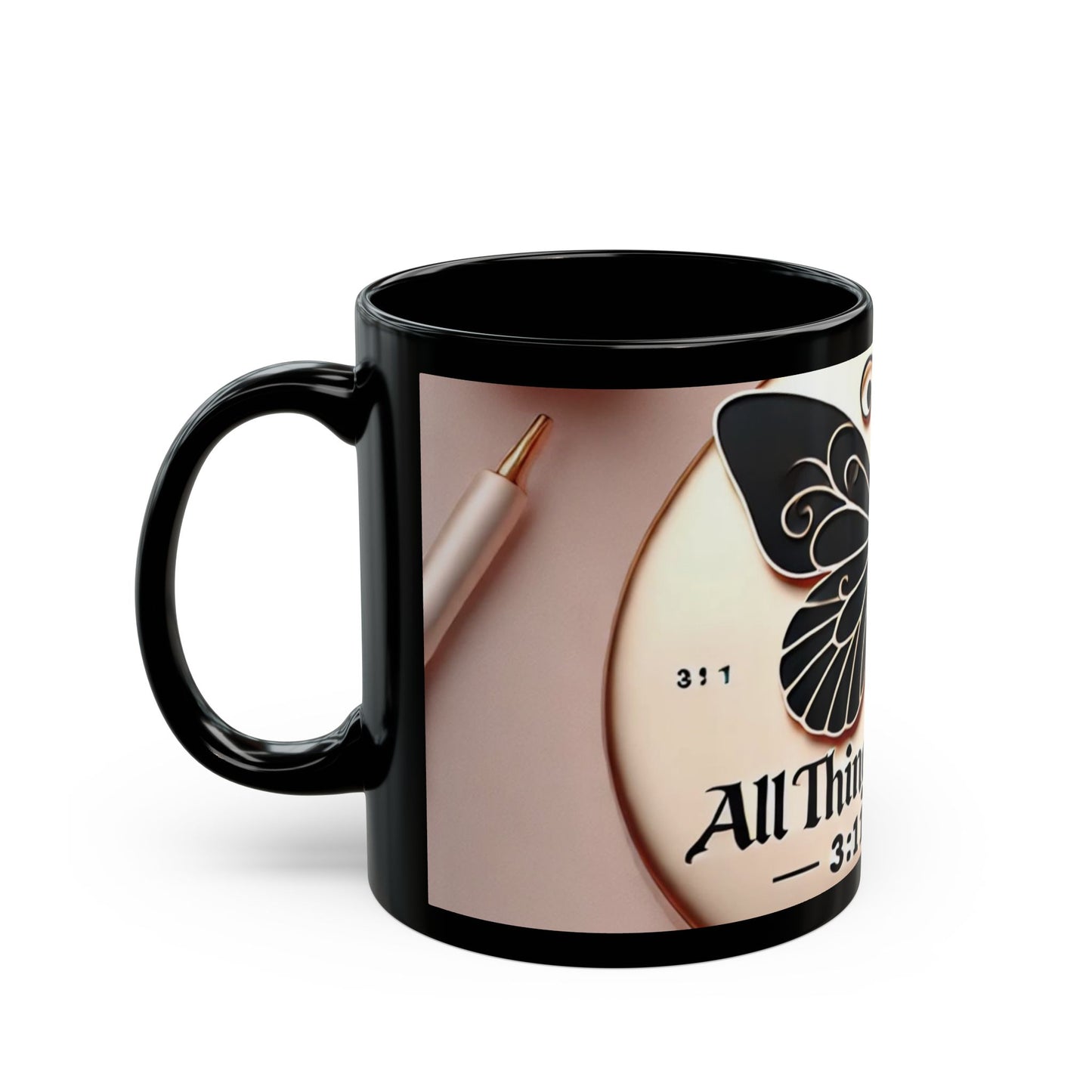 "All Things Beautiful 311 Store", Black Mug (11oz, 15oz)