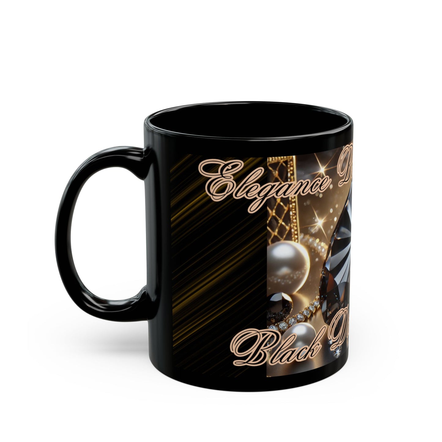 Black Diamond, Black Mug (11oz, 15oz)