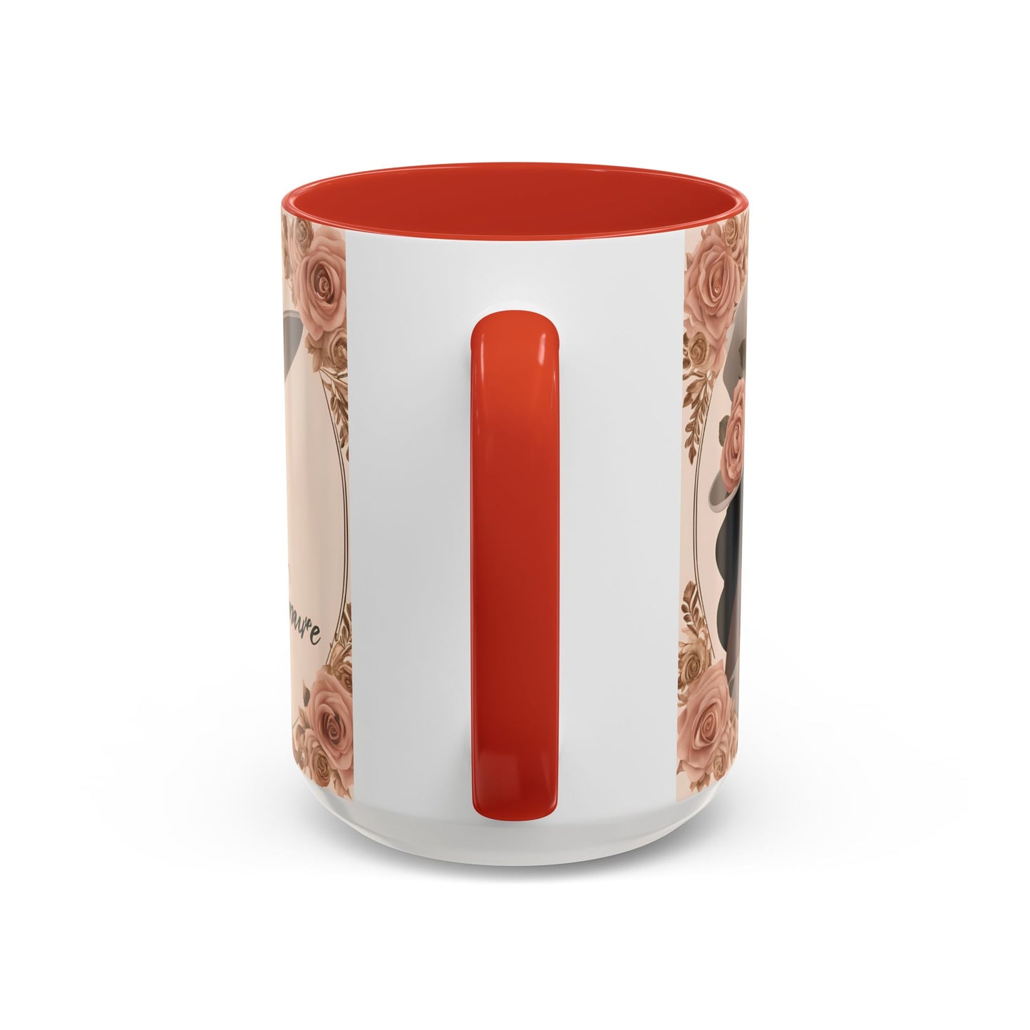 "Demure" Accent Coffee Mug (11, 15oz)