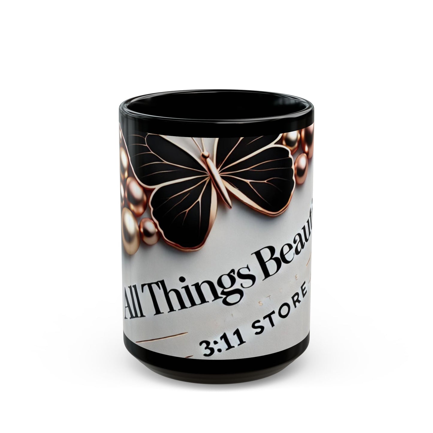 "All Things Beautiful 311 Store", Black Mug (11oz, 15oz)