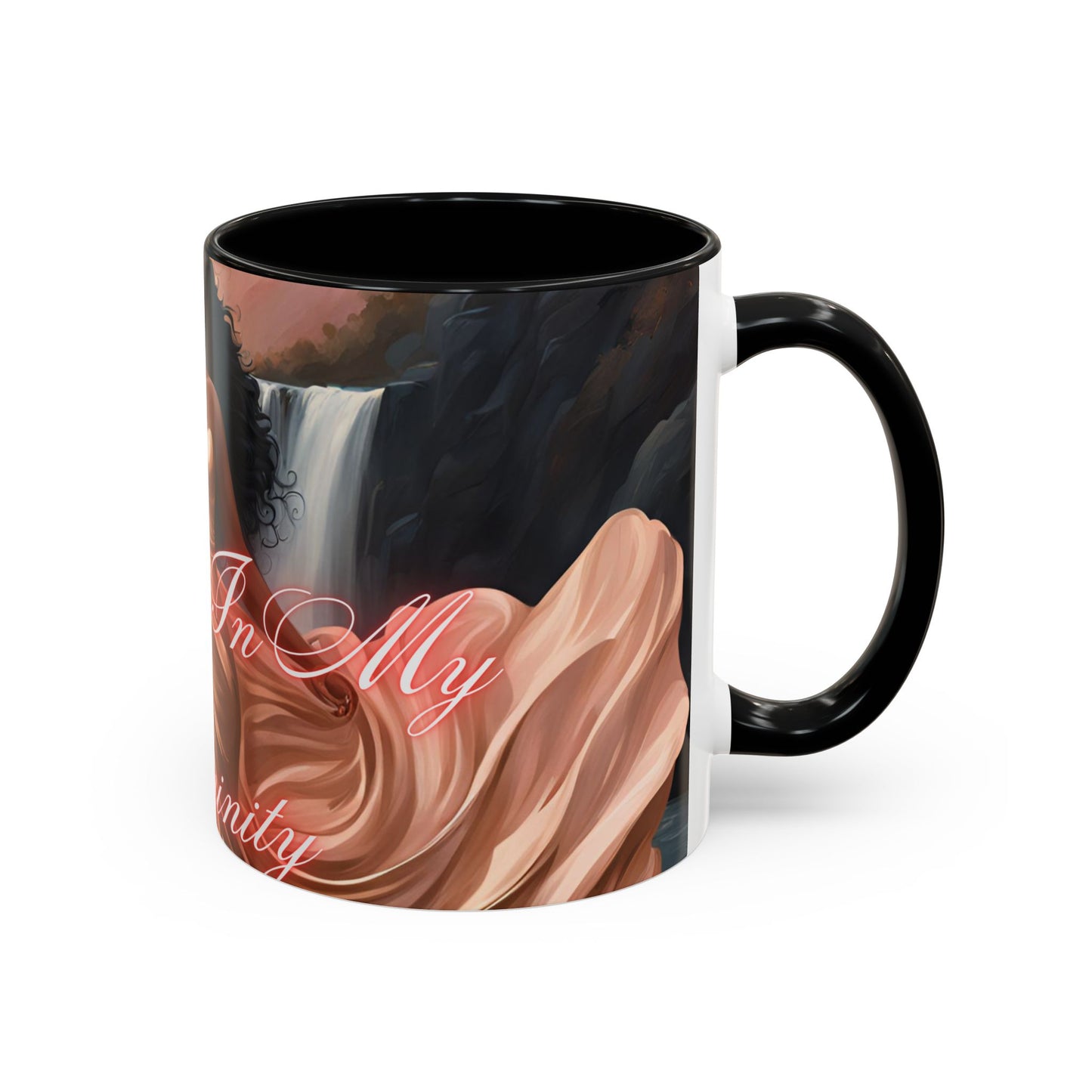 "Walking In My Femininity" Accent Coffee Mug (11, 15oz)