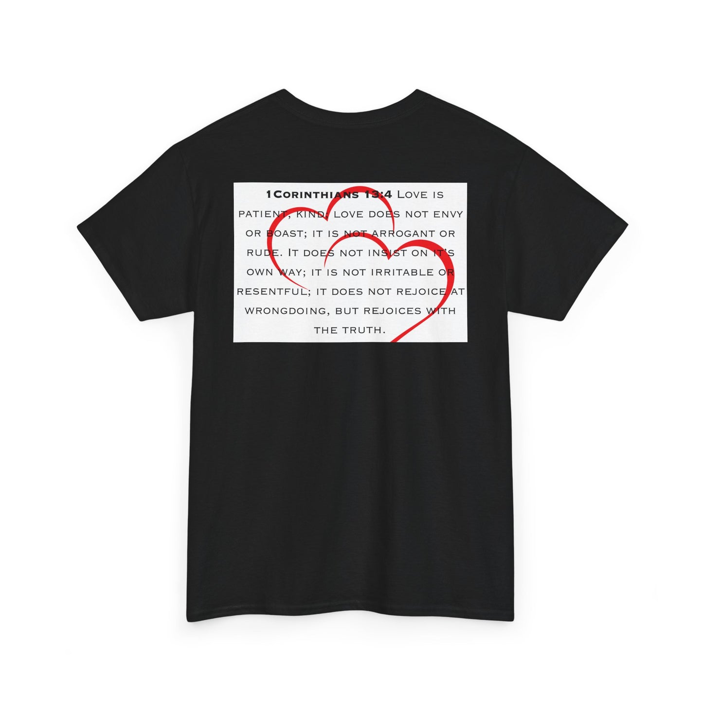 "1 Corinthians 13:4 Kind of Love", Unisex Heavy Cotton Tee