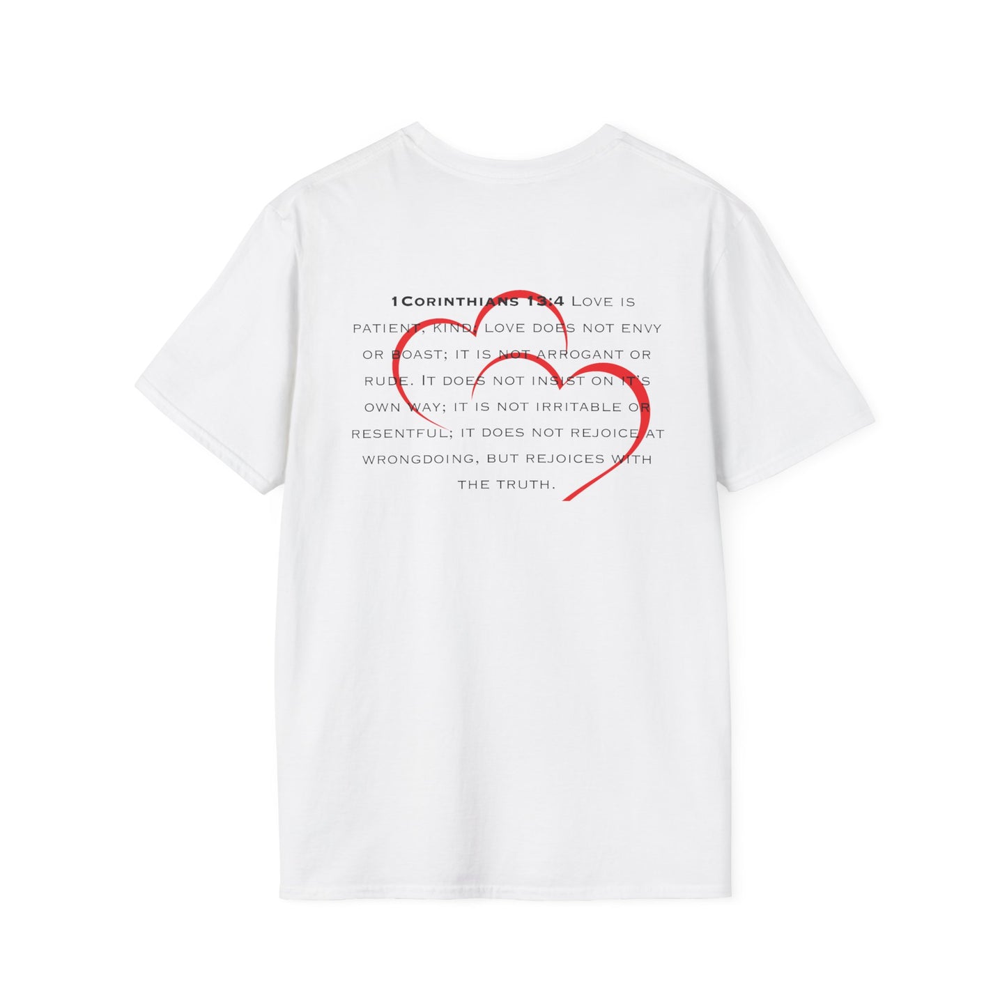 1 Corinthians 13:4 Kind of Love, Unisex Softstyle T-Shirt