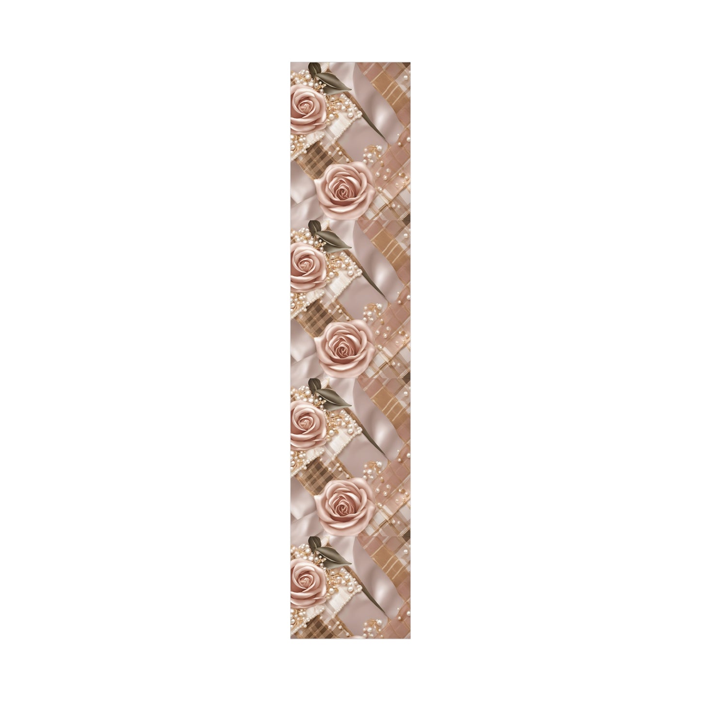 Rose Gold and Pearls Gift Wrap Paper