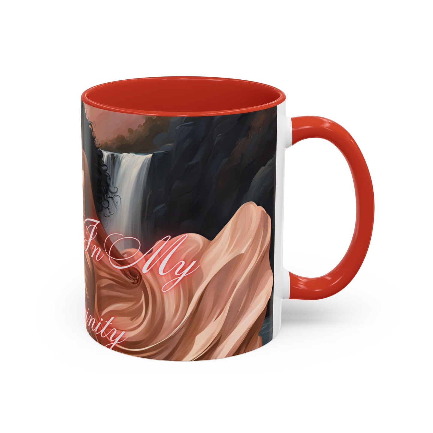 "Walking In My Femininity" Accent Coffee Mug (11, 15oz)