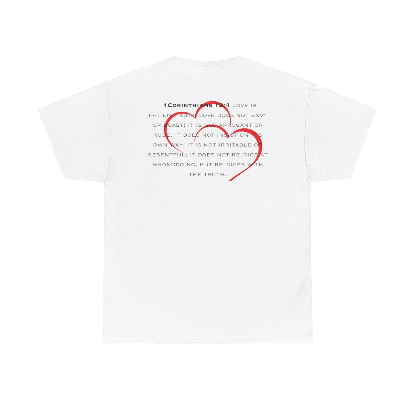 "1 Corinthians 13:4 Kind of Love", Unisex Heavy Cotton Tee