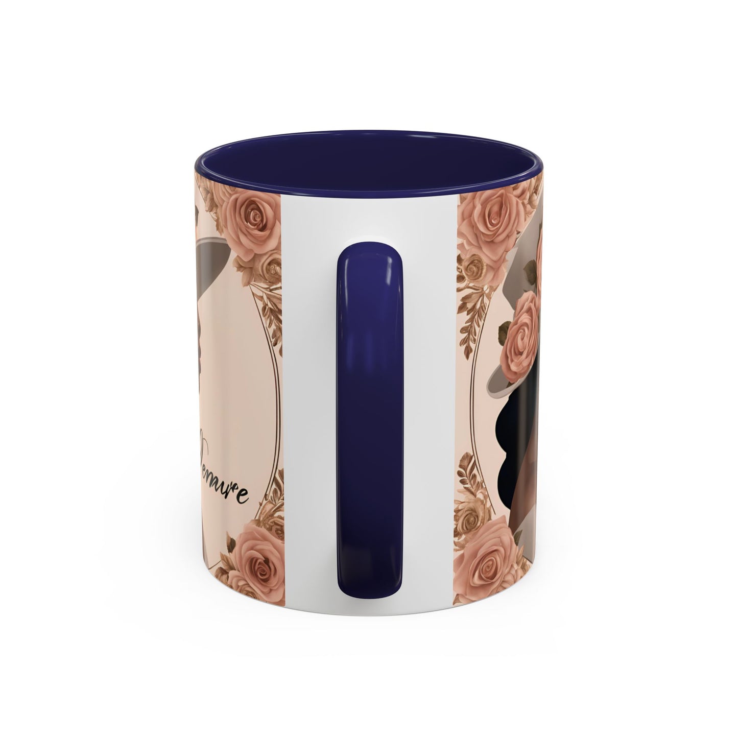 "Demure" Accent Coffee Mug (11, 15oz)