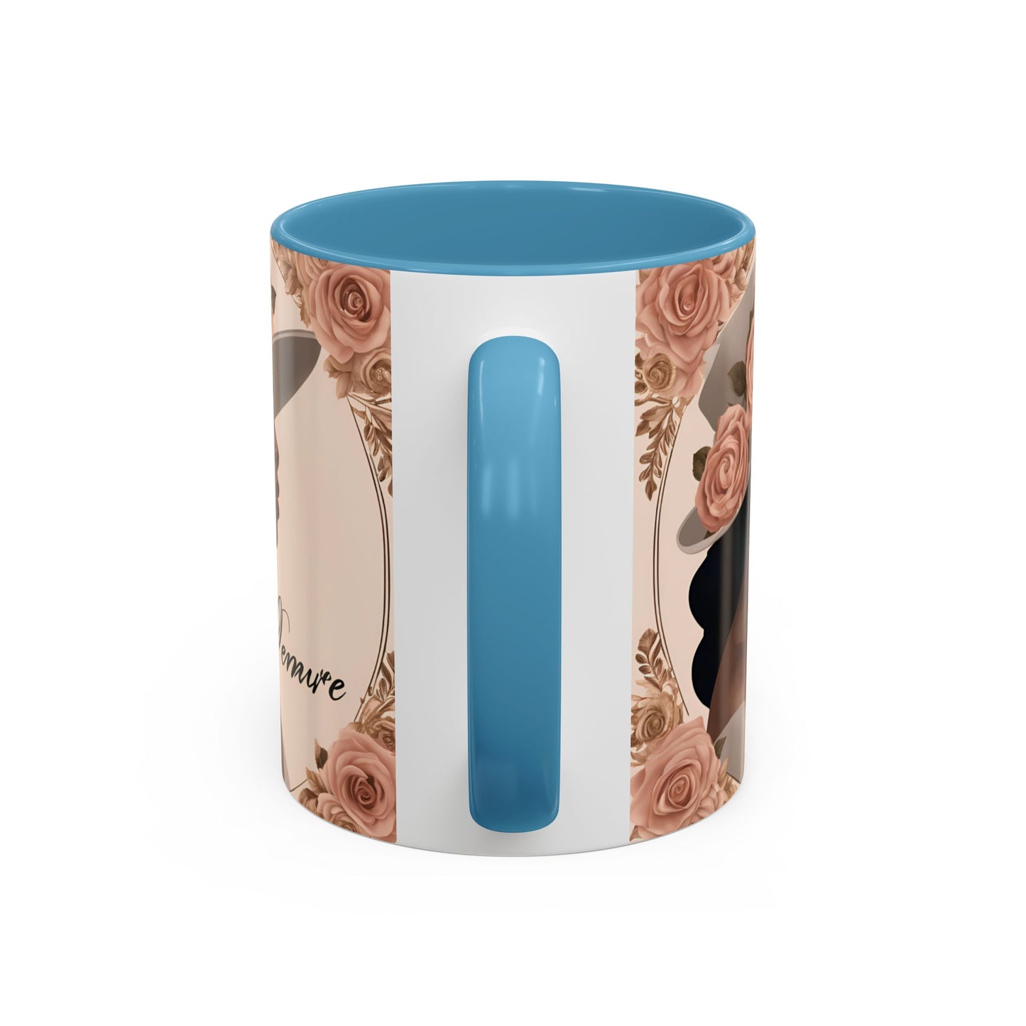 "Demure" Accent Coffee Mug (11, 15oz)