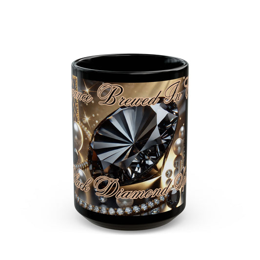 Black Diamond, Black Mug (11oz, 15oz)